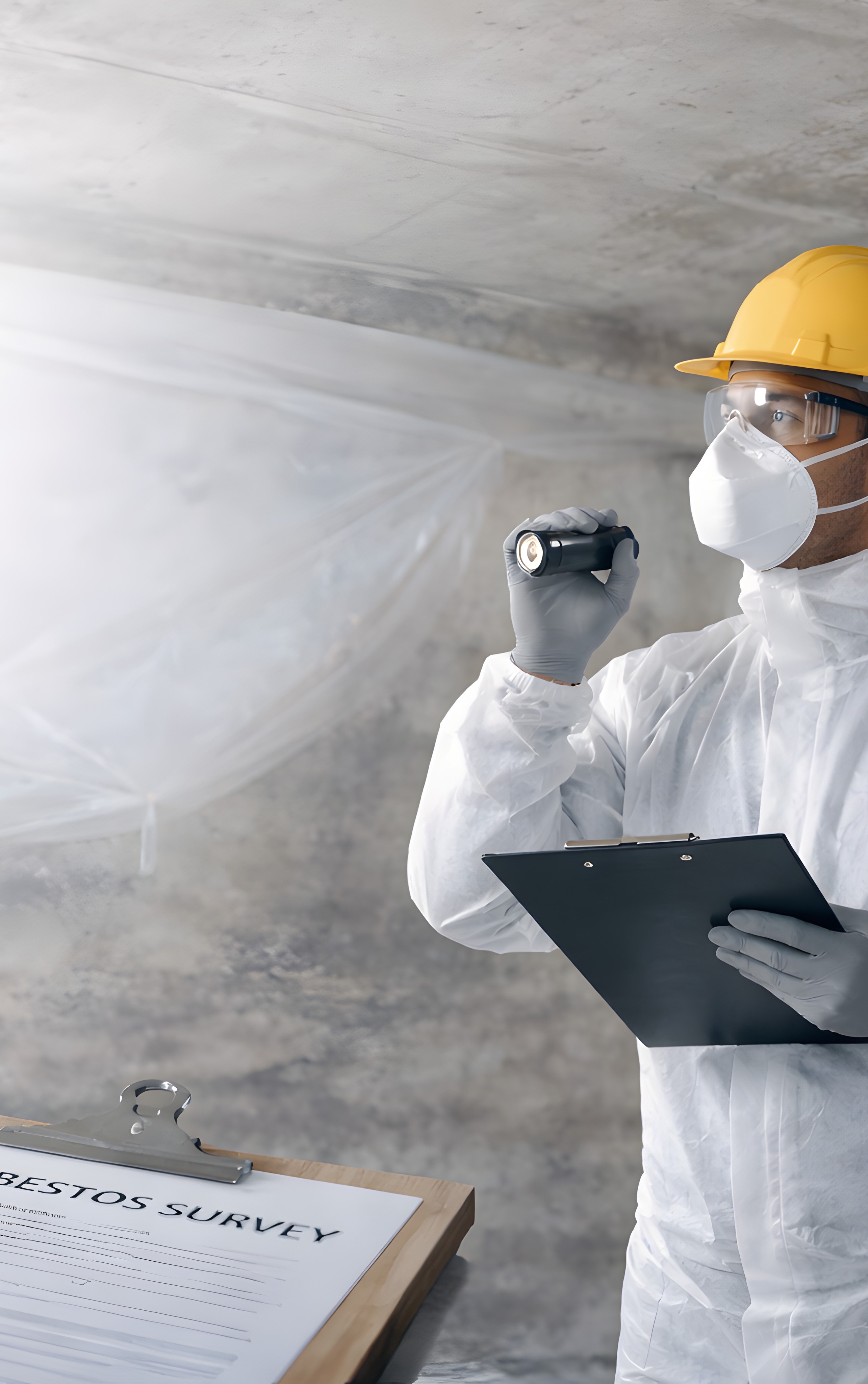 Asbestos surveyor