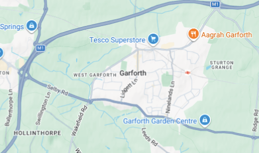 Garforth map