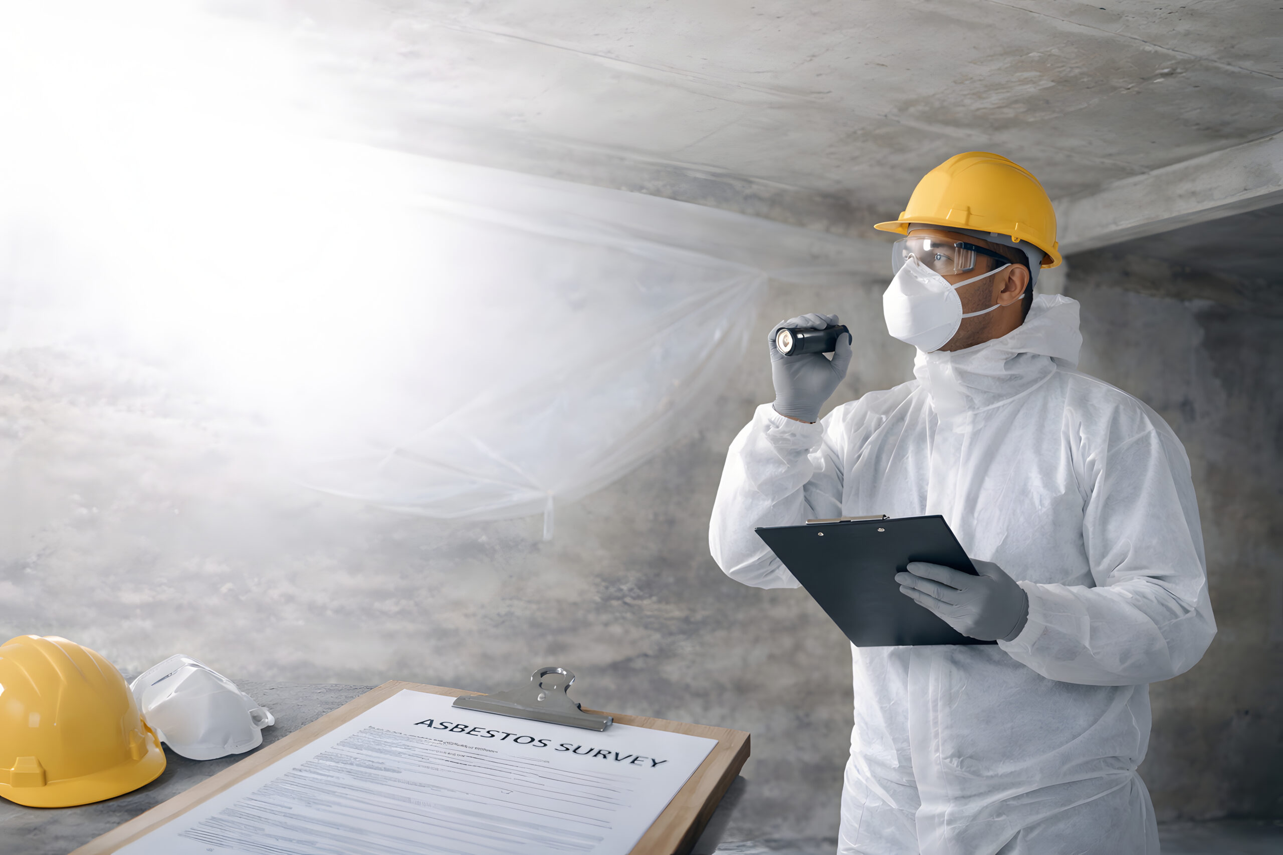 Asbestos surveyor