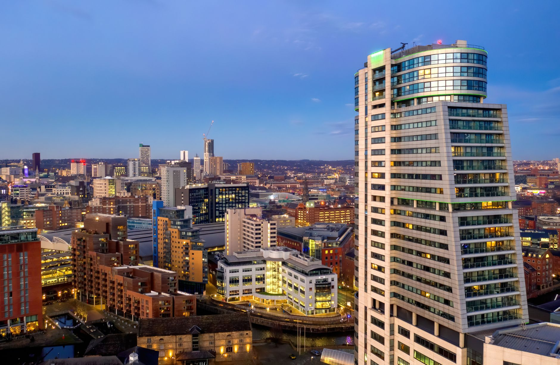 Leeds skyline
